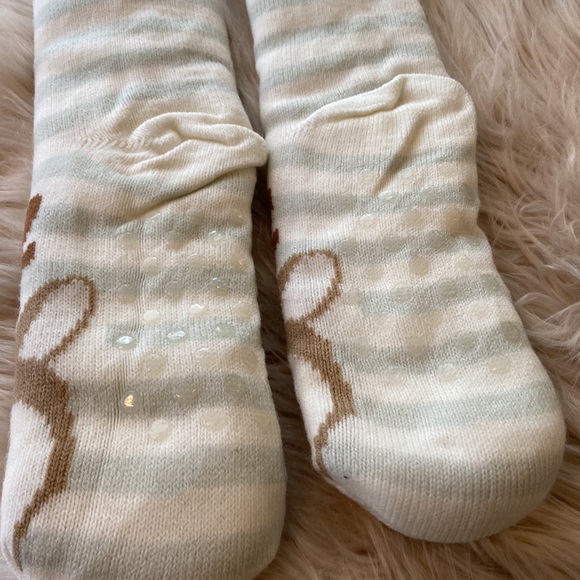 NWOT reindeer sock slippers - Picture 5 of 6